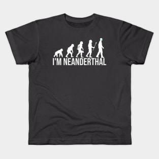 I'm neanderthal thinker Kids T-Shirt